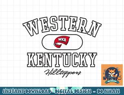 western kentucky hilltoppers varsity officially licensed  png, sublimation