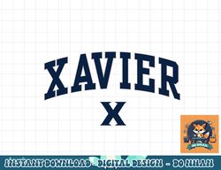 xavier musketeers arch over dark heather officially licensed  png, sublimation