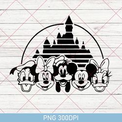 mickey and friends png, minnie donald daisy goofy pluto, vintage disney png, vintage mickey & co 1928 png, disneyworld