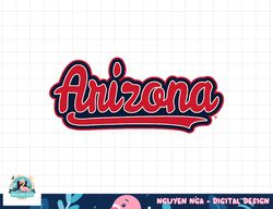 arizona wildcats cursive officially licensed  png, sublimation