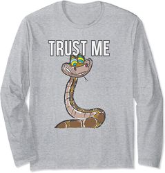 disney the jungle book kaa trust me snake poster long sleeve