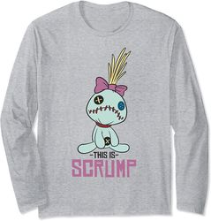 disney lilo & stitch this is scrump long sleeve