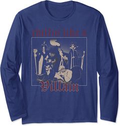 disney villains chillin' like a villain group portrait long sleeve