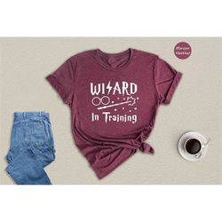 Hogwarts Wizard in training T-Shirt, Wizard School Shirt, Bookish Shirt, Magic School Shirts, Harry Potter Gift, Potterh