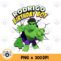 hulk birthday png. instant download files for printing, graphic, and more