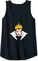 disney villains the evil queen big face tank top