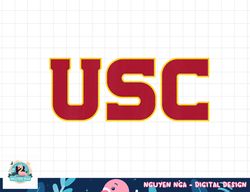 kids usc trojans kids block logo black officially licensed  png, sublimation