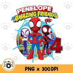 spidey birthday png. instant download files for printing, graphic, and more