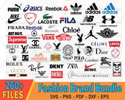 fashion brand bundle svg, gucci, chanel, lv logo svg , brand svg file cut digital download, files fashion brand bundle s