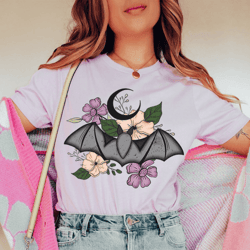 floral bat tee