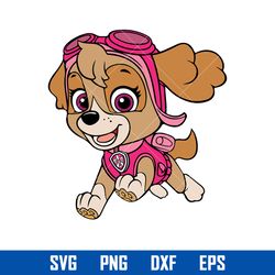 skye paw patrol svg, skye dog, patrol dog svg, cartoon svg, png dxf eps digital file