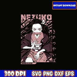 nezukovector bundle svg | manga bundle svg | cartoon packs svg | anime and manga png | anime digital download