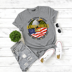 armed forces day shirt png