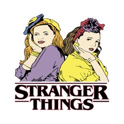 stranger things girl svg, stranger things logo svg