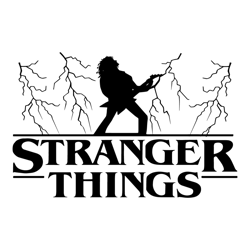 eddie munson guitar scene svg, stranger things 4 svg