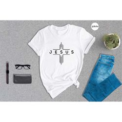 minimalist jesus shirt, christian shirt, christian apparel, religious gift, jesus is king, church shirt, christian mom g