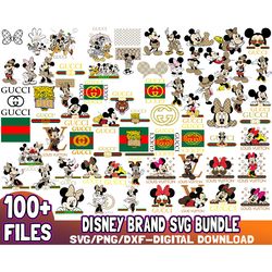 100 files disney gucci bundle svg