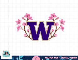 washington huskies cherry blossoms  png, sublimation.jpg