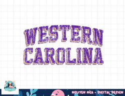 western carolina catamounts retro arch block  png, sublimation.jpg