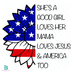 sunflower american flag svg, independence svg, sunflower svg, american flag