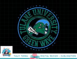 tulane green wave showtime white officially licensed png