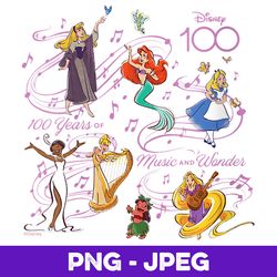 disney 100 years of music and wonder princess songs d100 v3