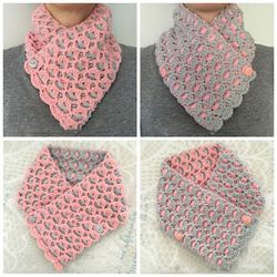 reversible neck warmer crochet pattern