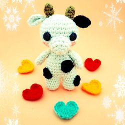 crochet pattern francis cow