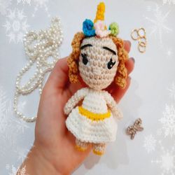 crochet pattern unicorn girl pdf ternura amigurumi english / espanol