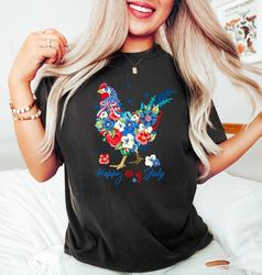 happy 4th of july chicken shirt, pioneer woman 4th of july tshirt, patriotic chicken, funny 4th of july,4th of july gift