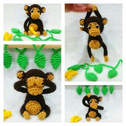 crochet pattern little monkey!