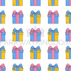 party gift valentine day seamless pattern vector illustration