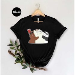 We Bare Bears Shirt, Polar Bear Shirt, Cartoon Shirt, Cute Bear Shirt, Cute Bear Sweatshirt, Funny Bear Shirt, Cute Anim