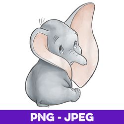 disney dumbo simple portrait v2