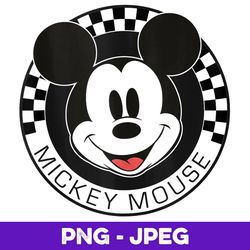 disney mickey and friends mickey mouse checkerboard circle v2