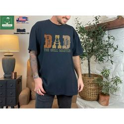 Comfort Colors Retro The Grill Master Dad Shirt, Grill Father T-shirt, Funny Fathers Day Gift, Grilling Dad, Bbq Dad Tee