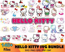 140 hello kitty svg bundle, hello kitty svg, hello kitty svg file, hello kitty svg, hello kitty svg file, kitty svg