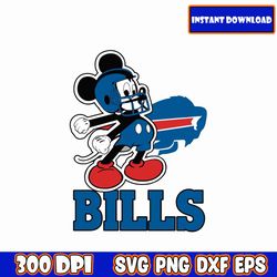 buffalo bills mickey,buffalo bills svg | sports, ball, education, academic | classic, old | sublimation, illustration