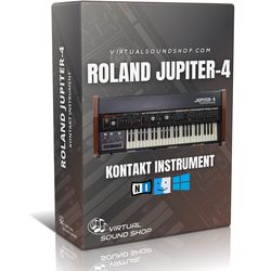 roland jupiter-4 kontakt library - virtual instrument nki software