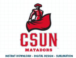 cal state northridge matadors icon logo officially licensed