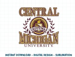 central michigan chippewas laurels logo officially licensed