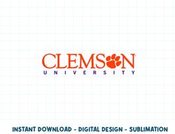 clemson tigers wordmark logo officially licensed