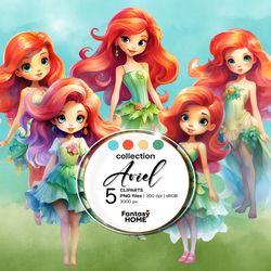 disney princess clipart little mermaid ariel clipart