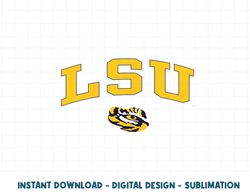 lsu tigers womens arch over dark heather officially licensed