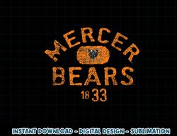 mercer bears vintage 1883 logo officially licensed