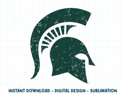 michigan state spartans distressed icon logo