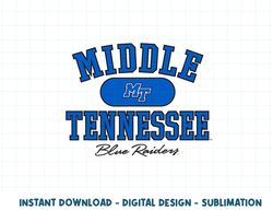 middle tennessee state blue raiders varsity logo