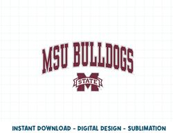 mississippi state bulldogs womens arch over white