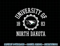 north dakota fighting hawks stamp green officially licensed