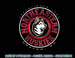 north eastern huskies showtime logo officially licensed